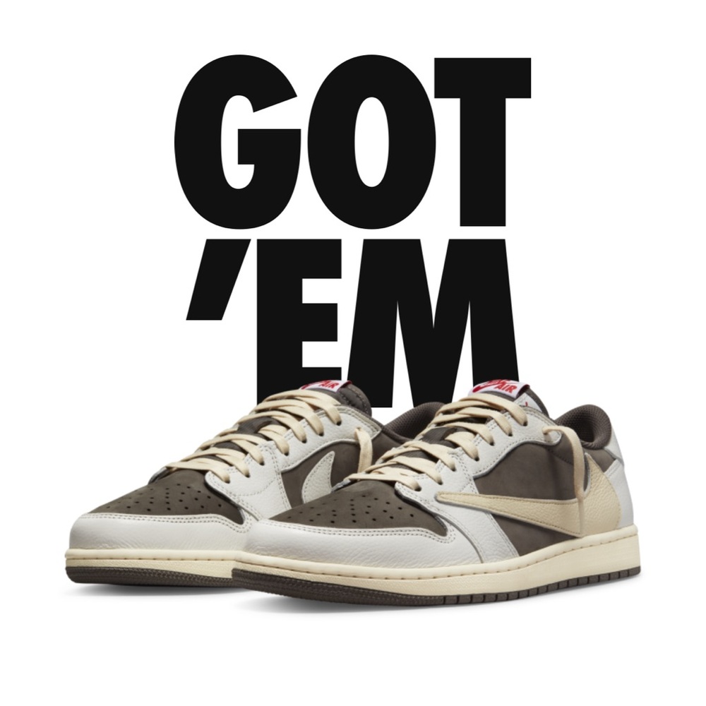 AIR JORDAN 1 LOW X TRAVIS SCOTT